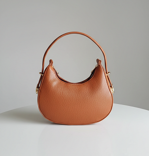 Brown mini shoulder bag