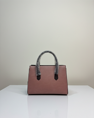 Pink satchel bag