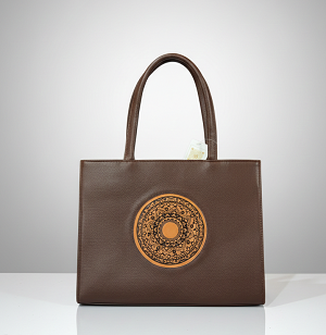 Brown shoulder bag