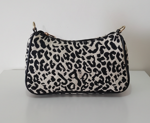 Leopard print sling bag