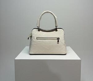 White satchel bag